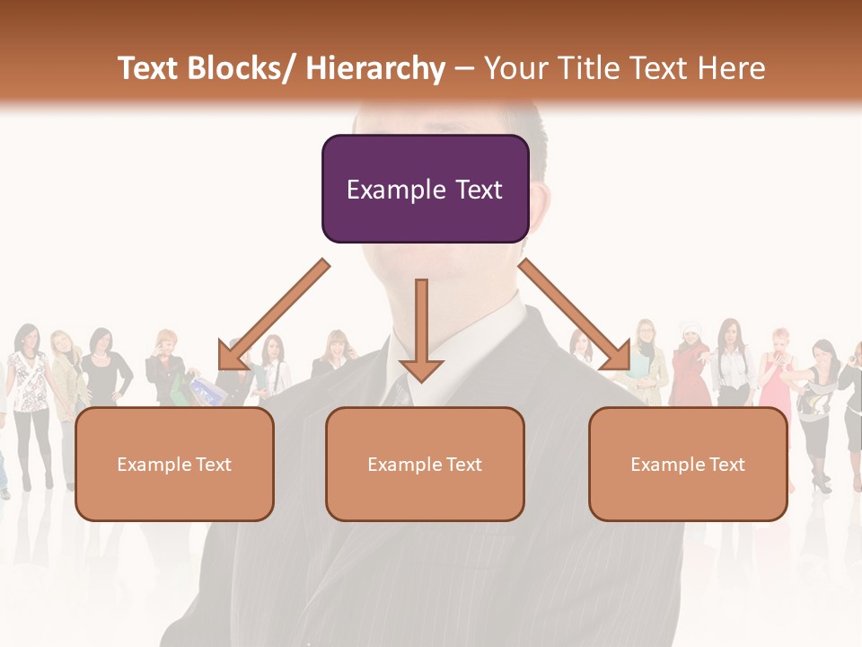Friends Suit Concept PowerPoint Template