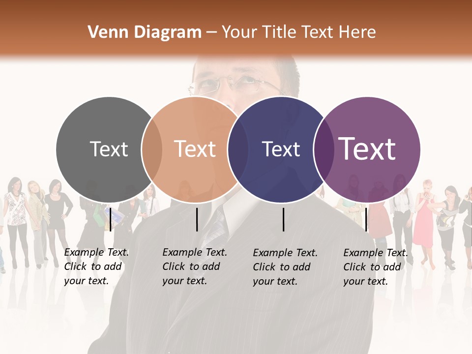 Friends Suit Concept PowerPoint Template