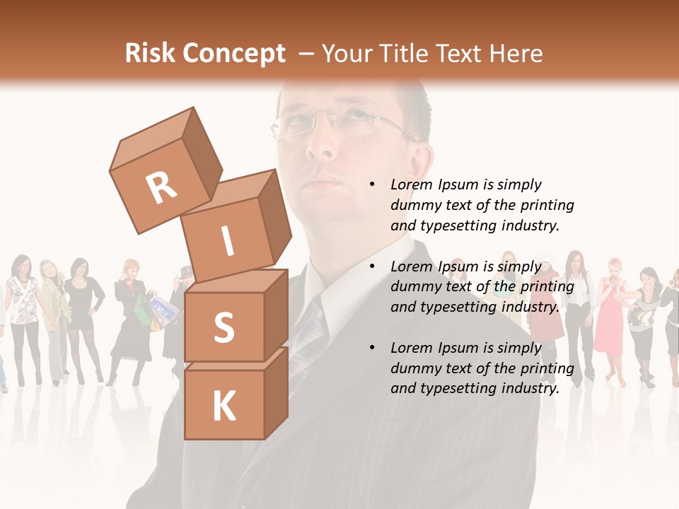 Friends Suit Concept PowerPoint Template