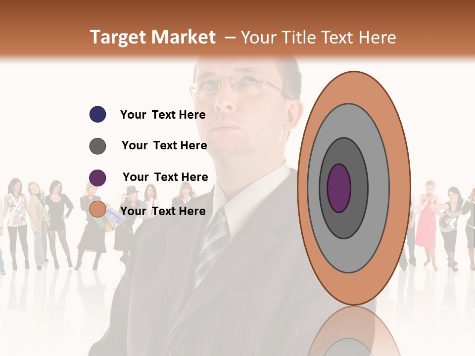 Friends Suit Concept PowerPoint Template