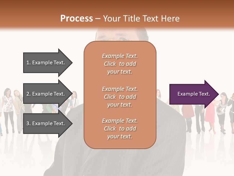 Friends Suit Concept PowerPoint Template