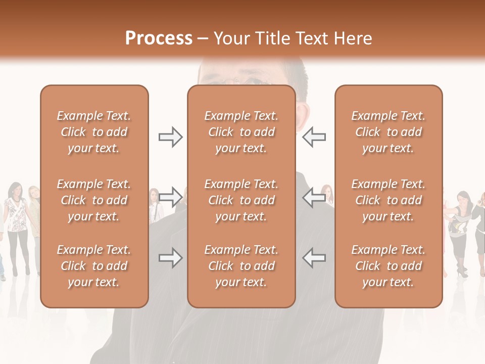 Friends Suit Concept PowerPoint Template