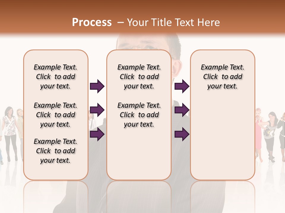 Friends Suit Concept PowerPoint Template