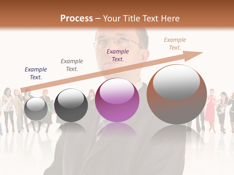 Friends Suit Concept PowerPoint Template