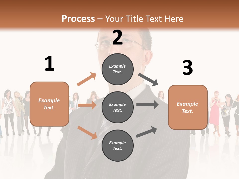 Friends Suit Concept PowerPoint Template