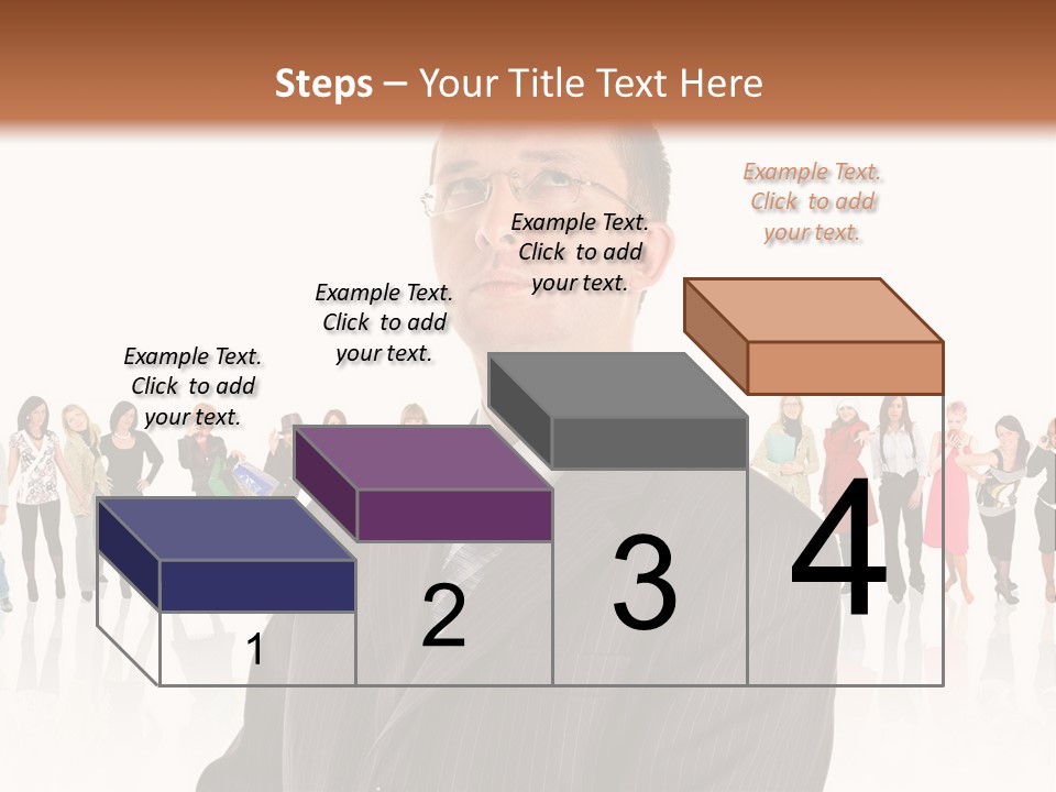 Friends Suit Concept PowerPoint Template