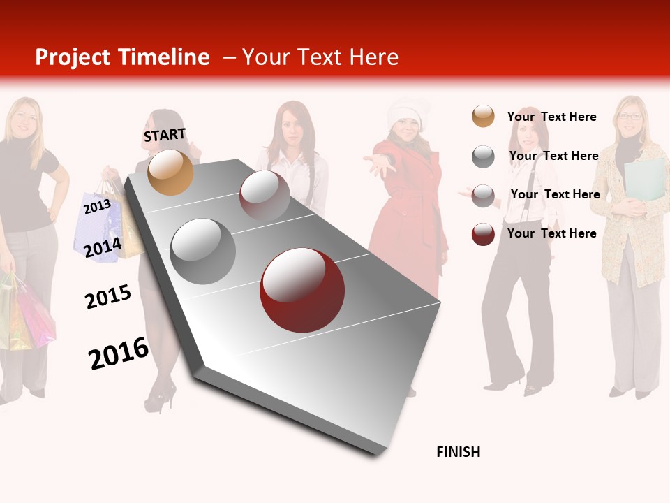 Boss Women Workforce PowerPoint Template