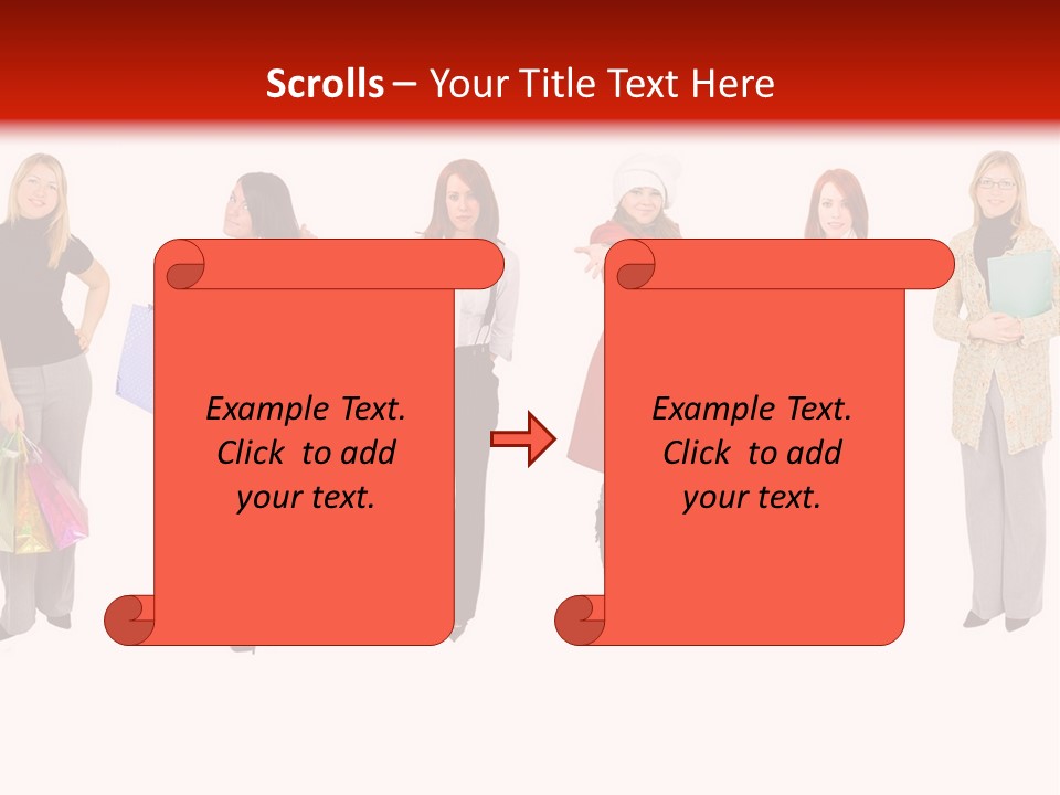 Boss Women Workforce PowerPoint Template