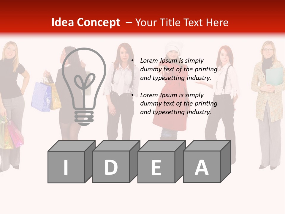 Boss Women Workforce PowerPoint Template