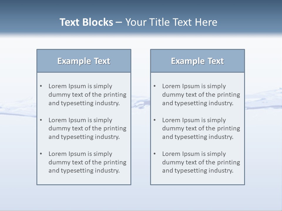 Cool Liquid Drink PowerPoint Template