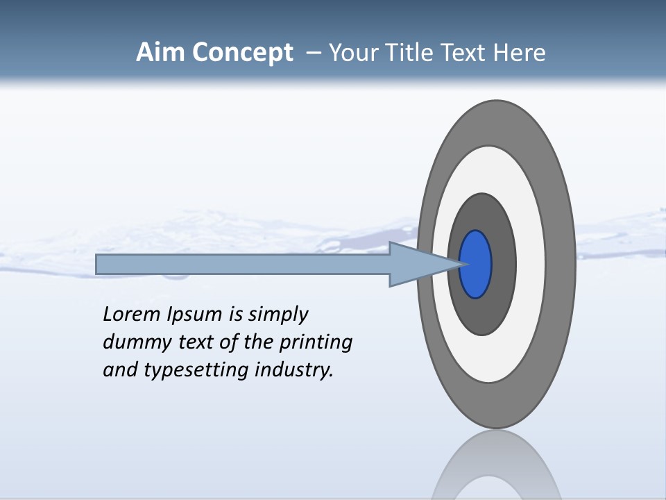 Cool Liquid Drink PowerPoint Template