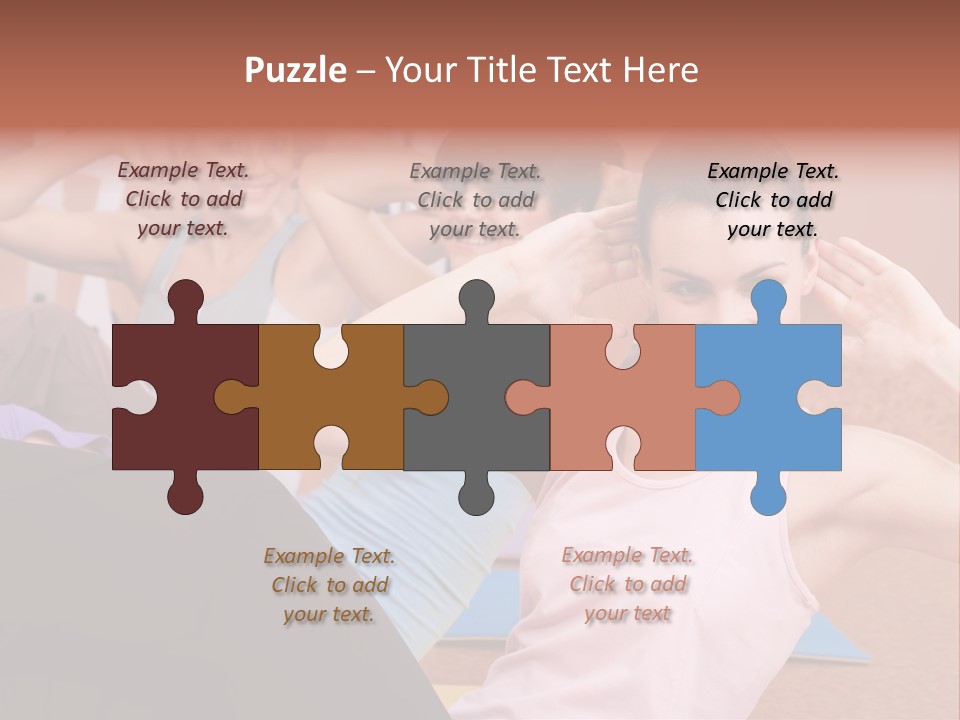 Yoga Young Attractive PowerPoint Template