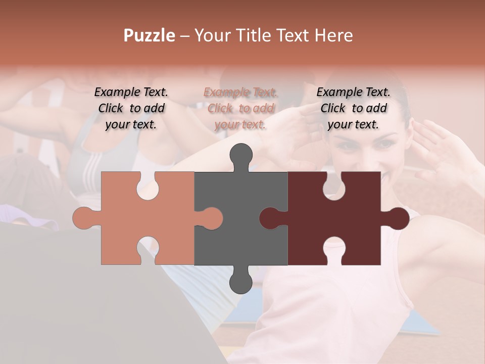 Yoga Young Attractive PowerPoint Template