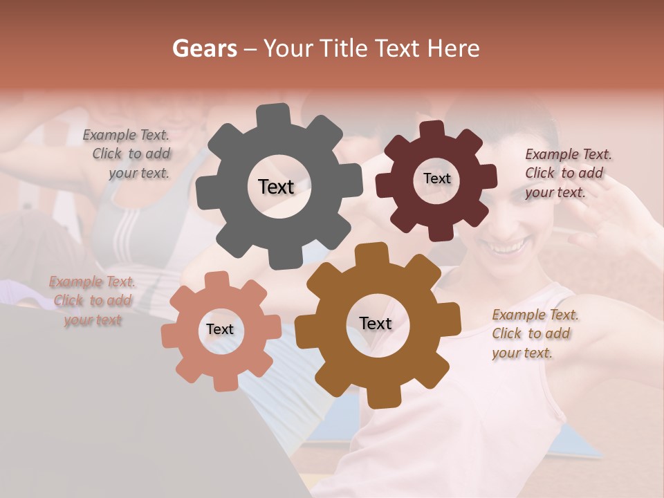 Yoga Young Attractive PowerPoint Template