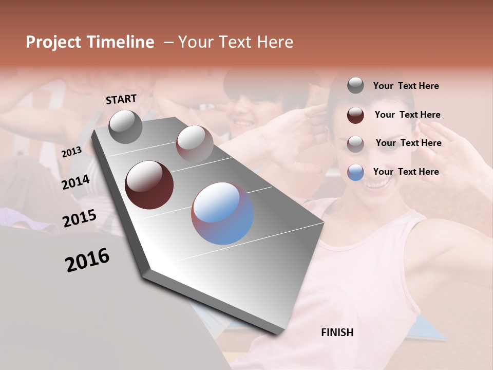 Yoga Young Attractive PowerPoint Template