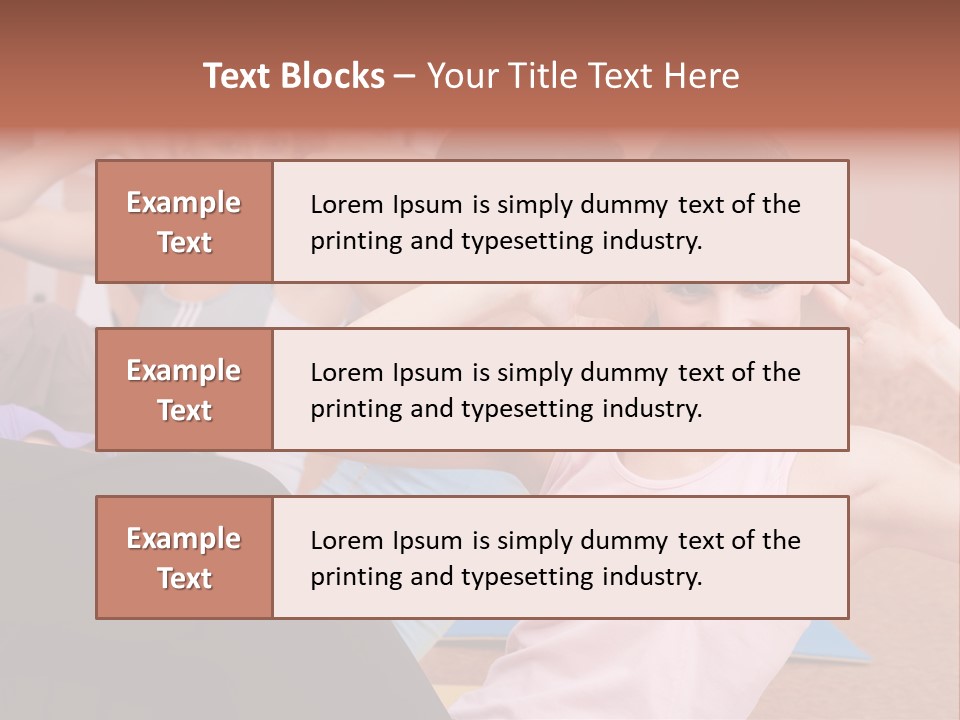 Yoga Young Attractive PowerPoint Template