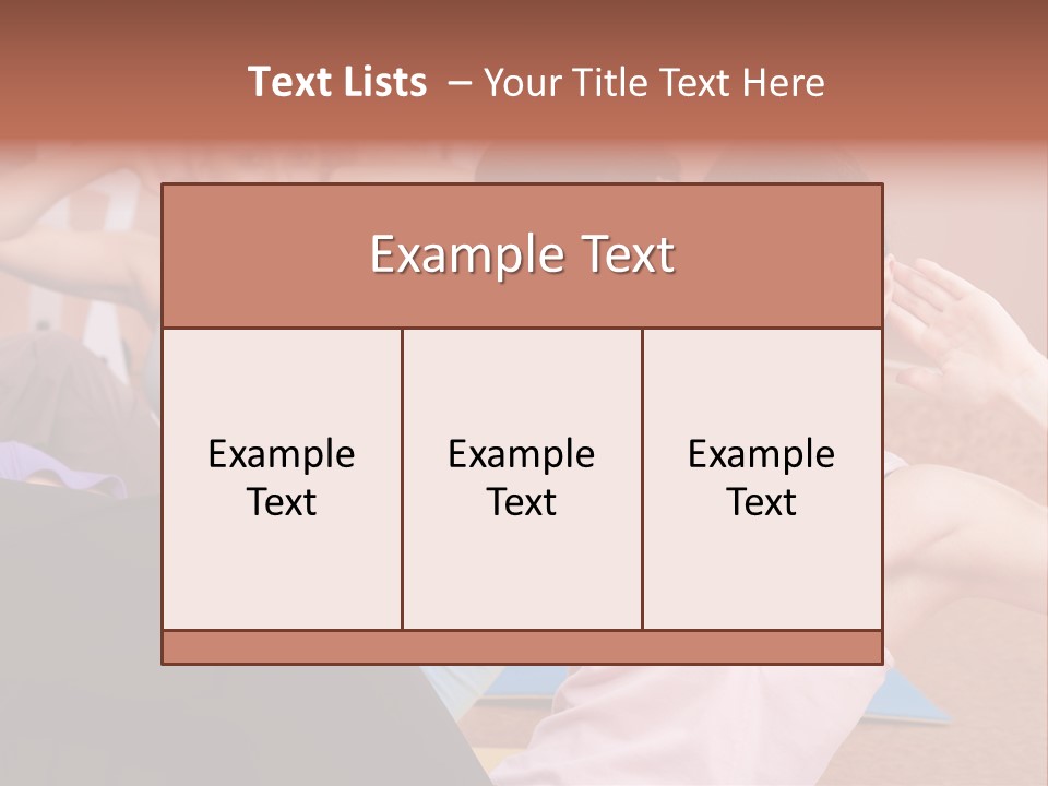 Yoga Young Attractive PowerPoint Template