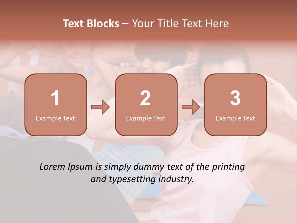 Yoga Young Attractive PowerPoint Template