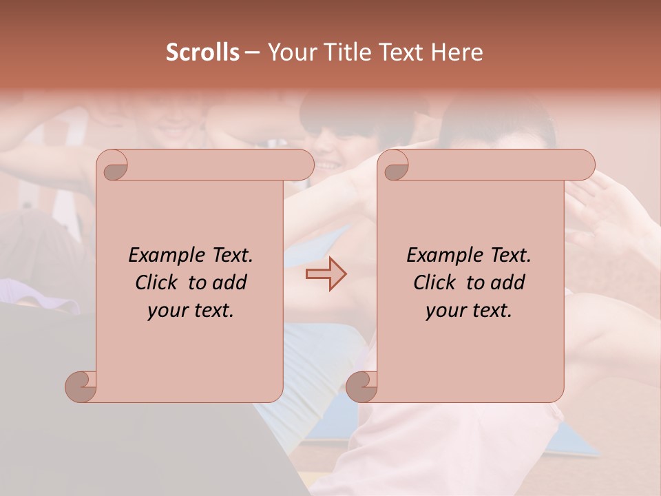 Yoga Young Attractive PowerPoint Template