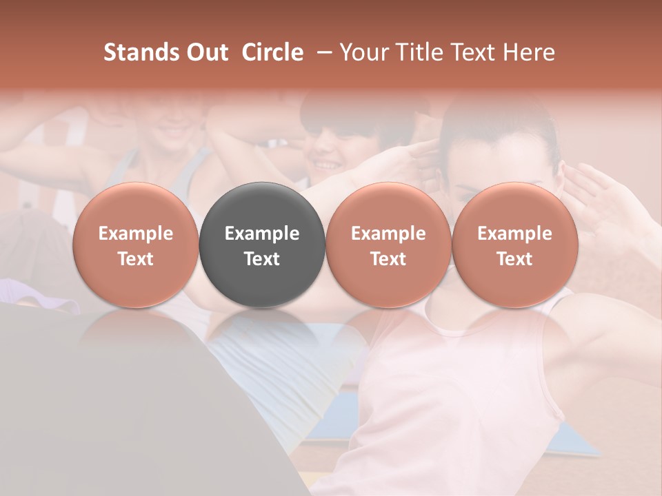 Yoga Young Attractive PowerPoint Template