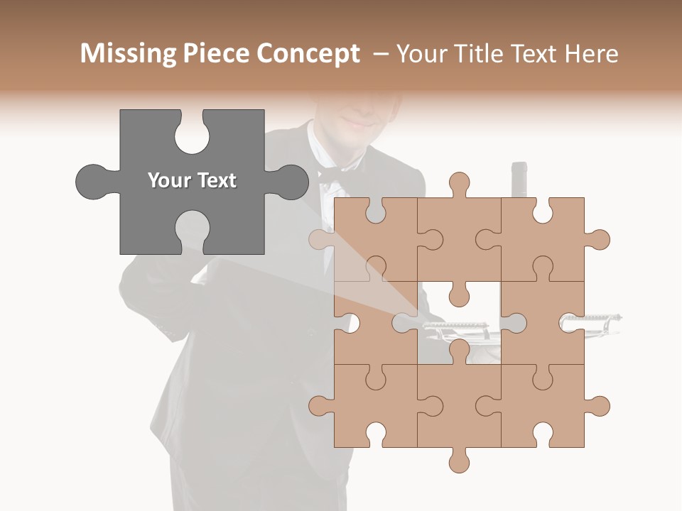 Staff Elegant Suit PowerPoint Template