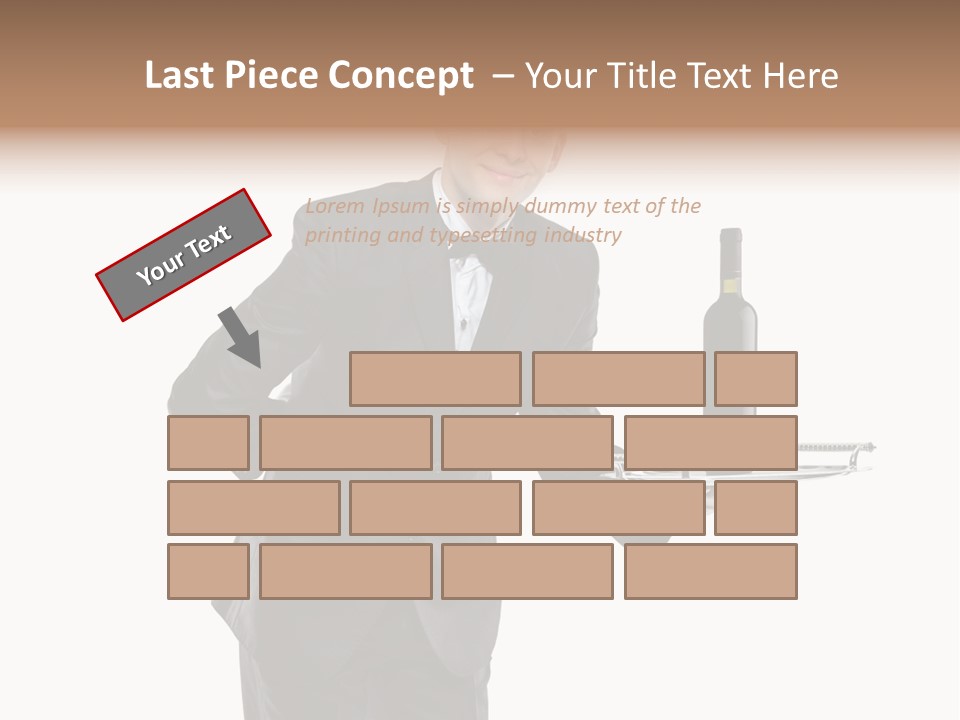 Staff Elegant Suit PowerPoint Template