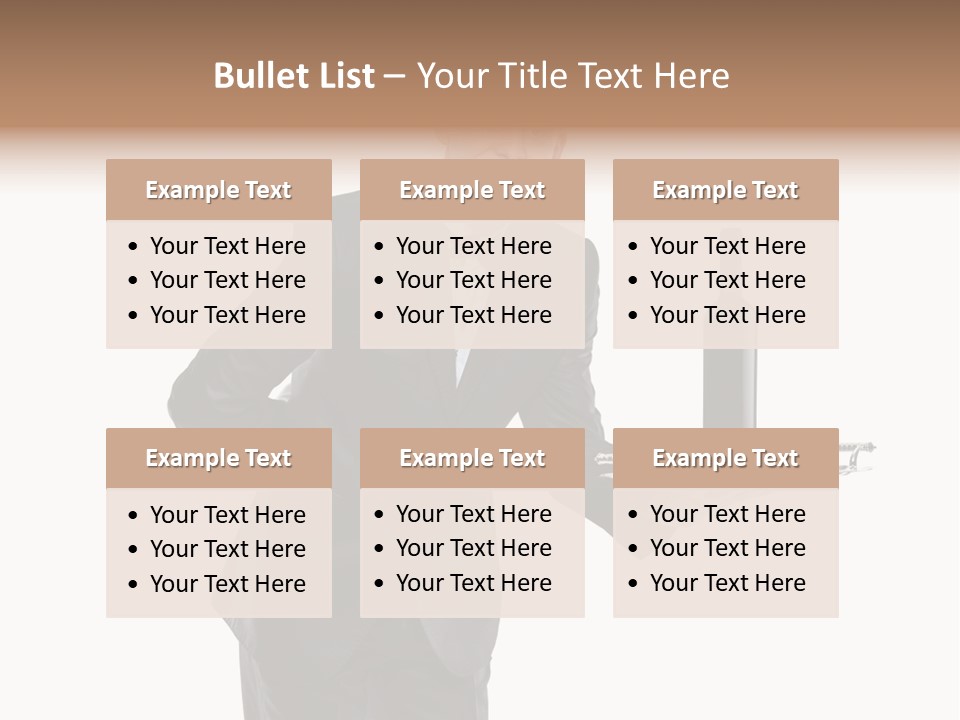 Staff Elegant Suit PowerPoint Template