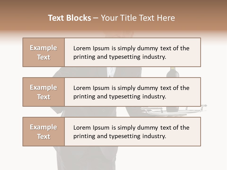 Staff Elegant Suit PowerPoint Template