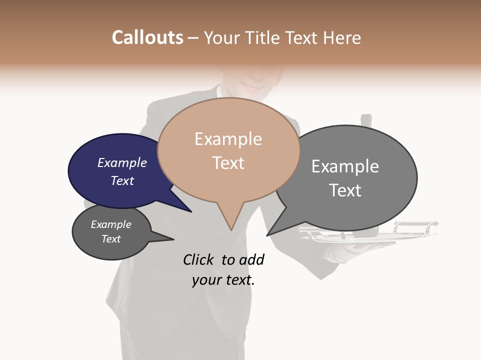 Staff Elegant Suit PowerPoint Template