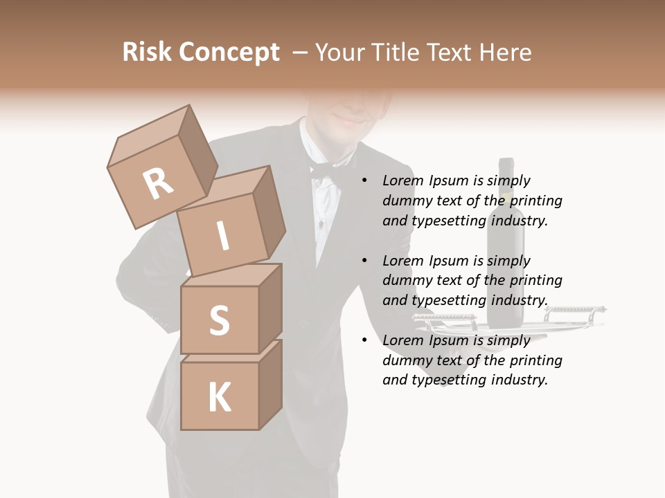 Staff Elegant Suit PowerPoint Template