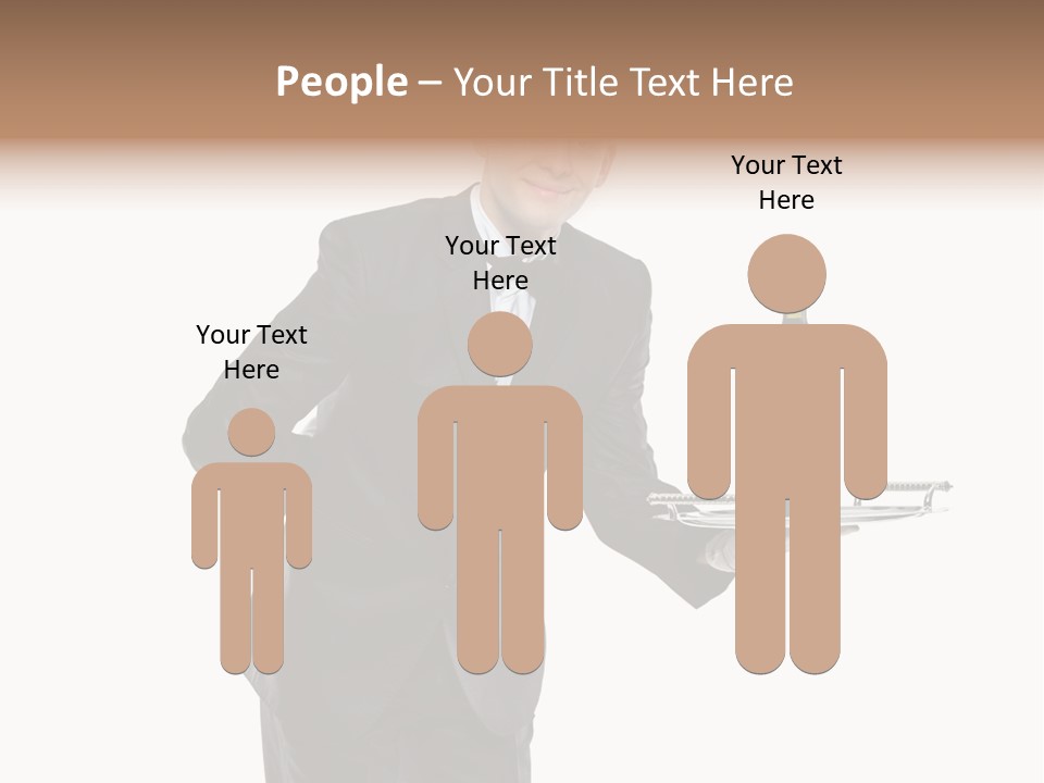 Staff Elegant Suit PowerPoint Template