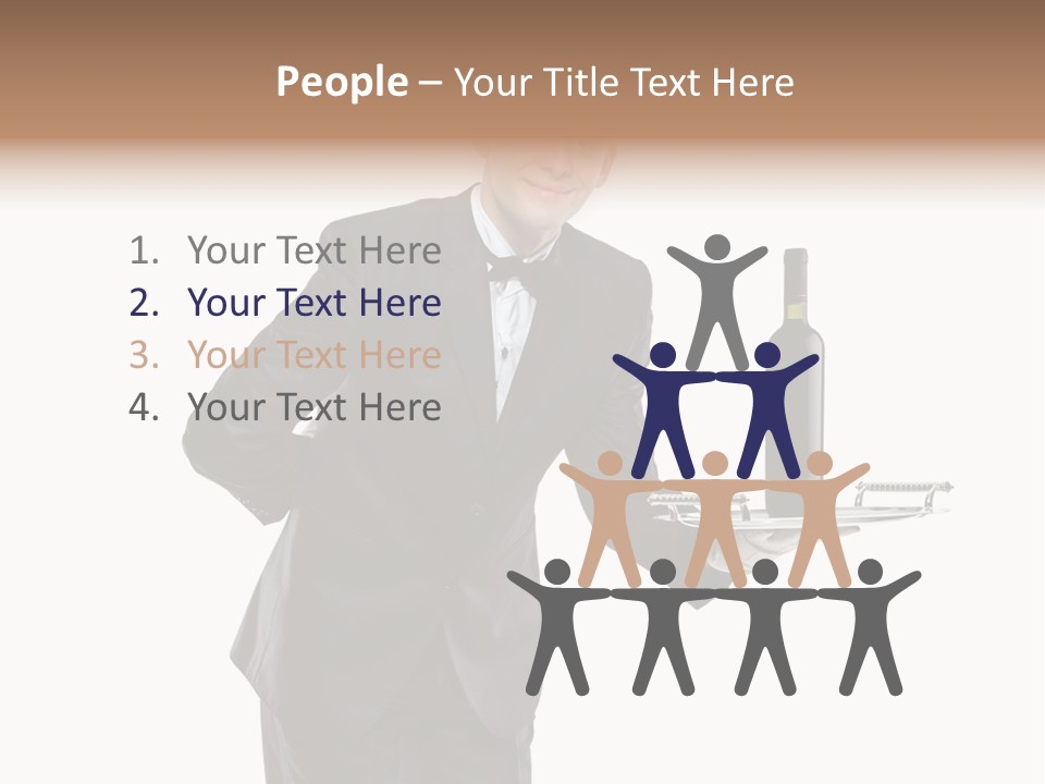 Staff Elegant Suit PowerPoint Template
