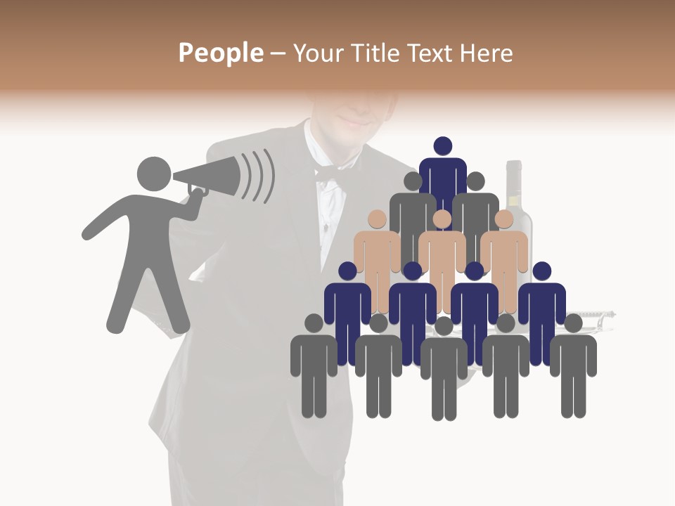 Staff Elegant Suit PowerPoint Template