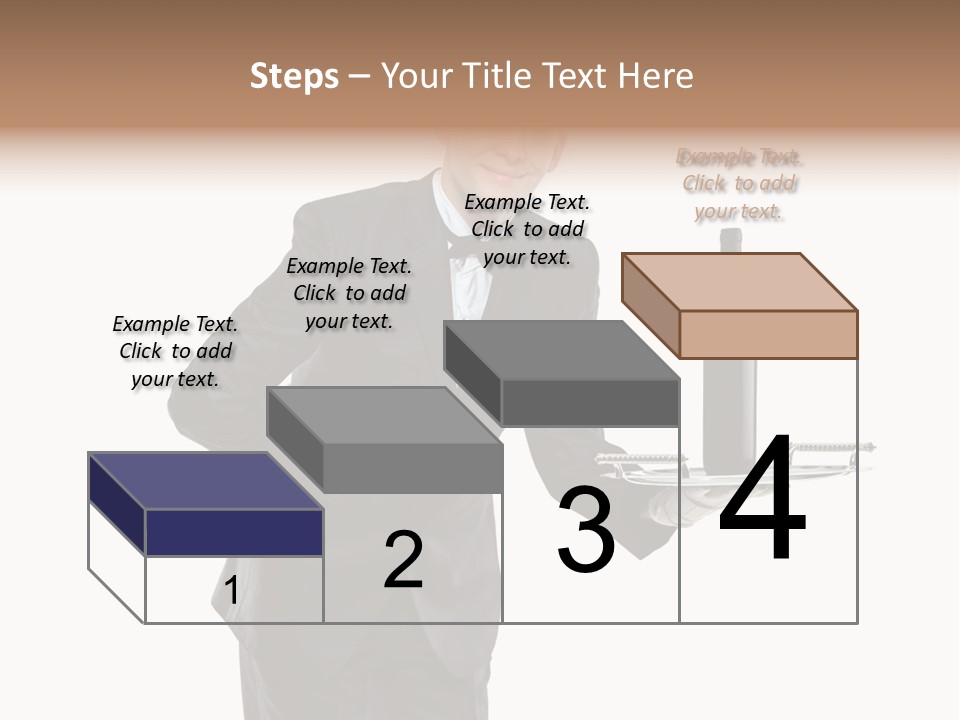 Staff Elegant Suit PowerPoint Template