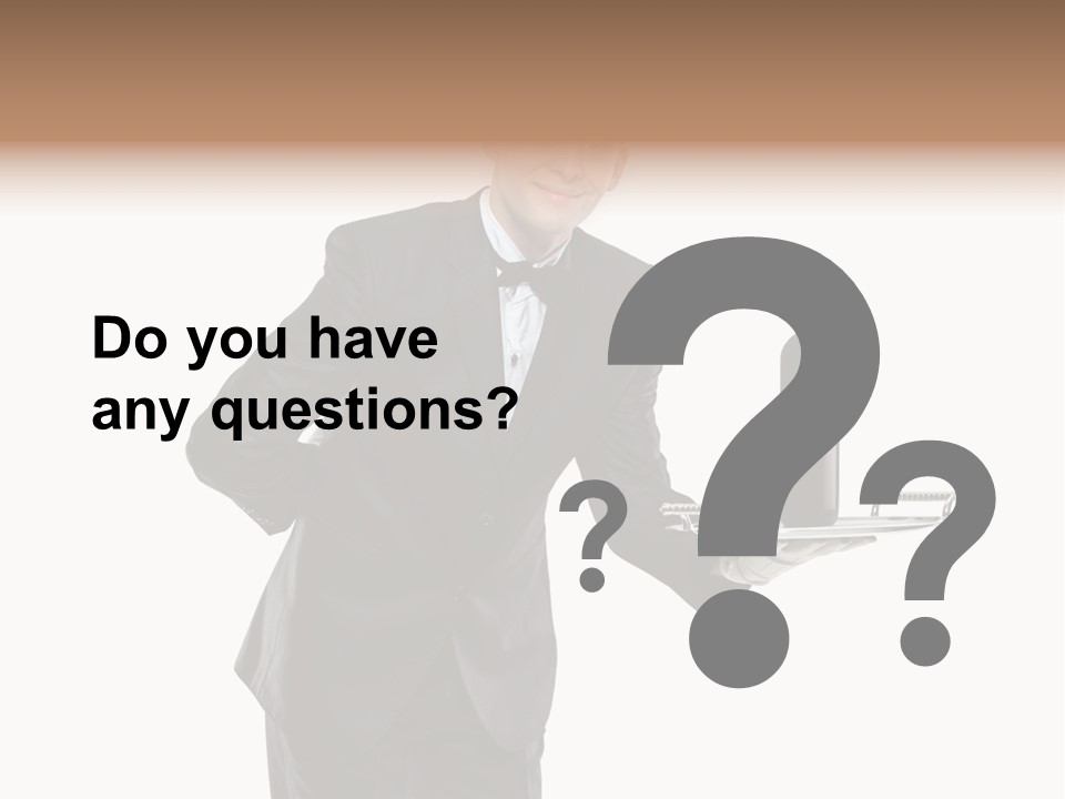 Staff Elegant Suit PowerPoint Template