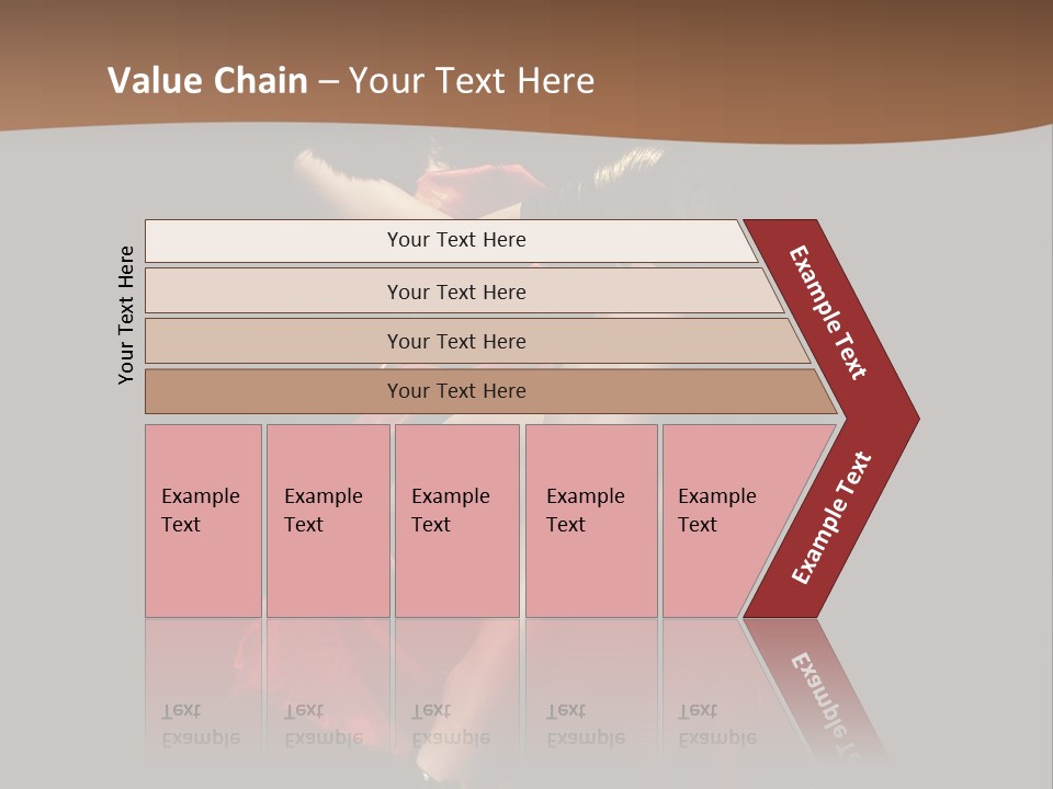 Sexy Posing Fashion PowerPoint Template