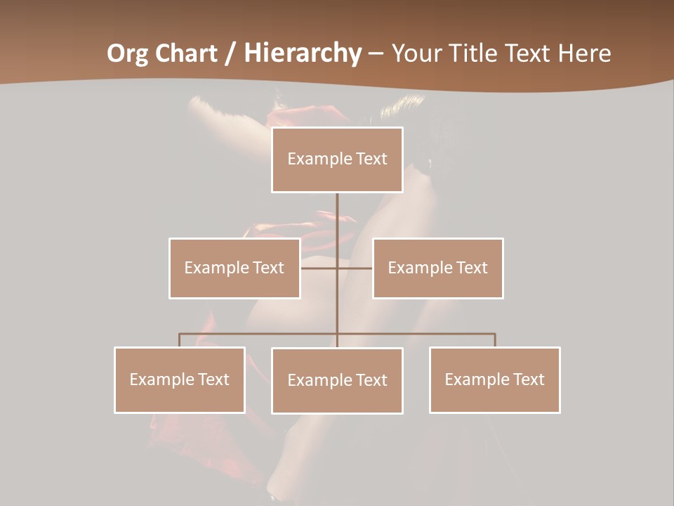 Sexy Posing Fashion PowerPoint Template