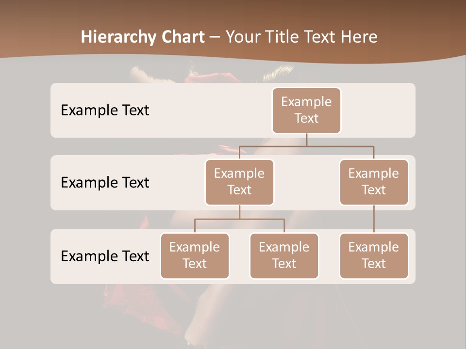 Sexy Posing Fashion PowerPoint Template