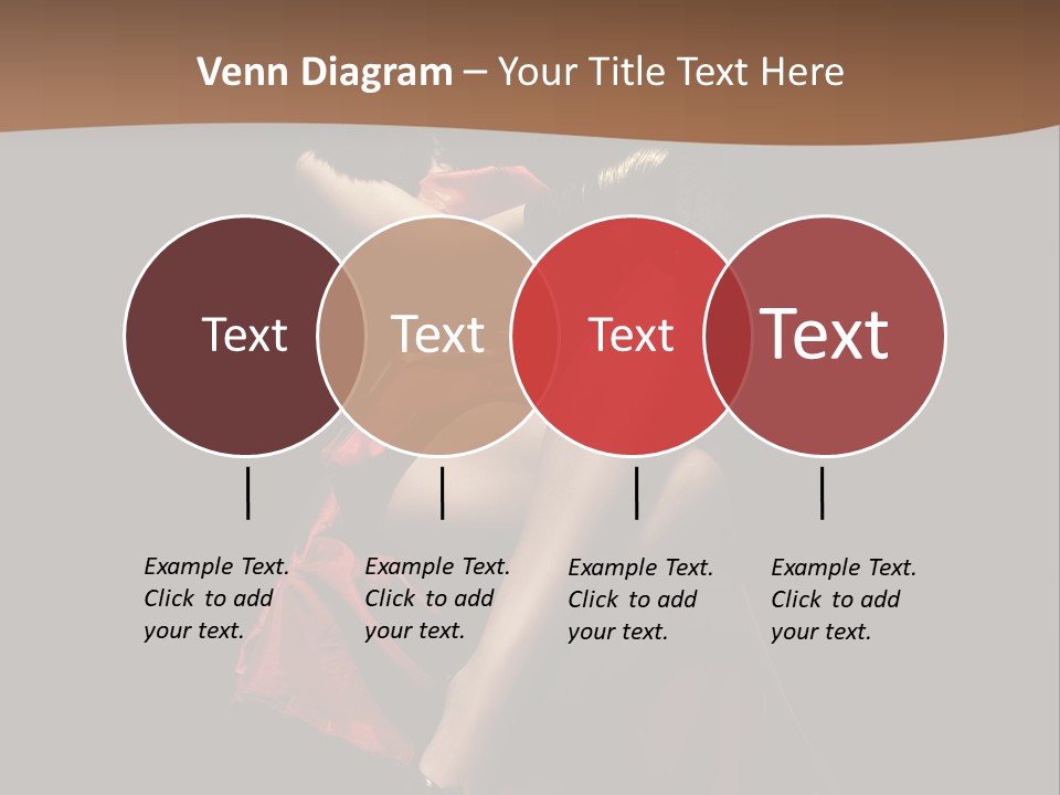 Sexy Posing Fashion PowerPoint Template