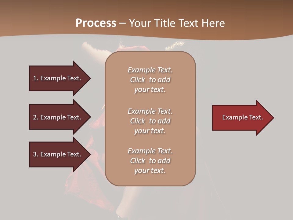 Sexy Posing Fashion PowerPoint Template