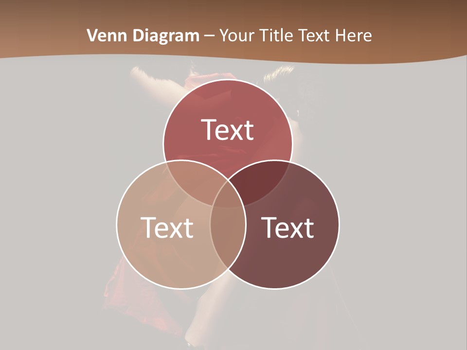 Sexy Posing Fashion PowerPoint Template