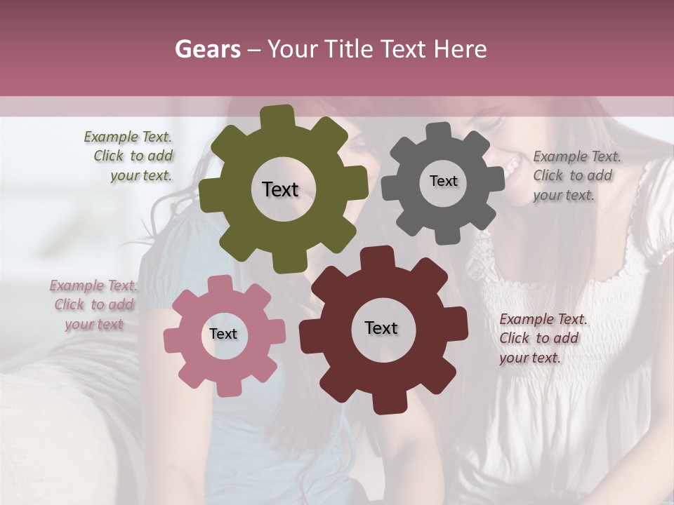 Netbook Business Technology PowerPoint Template