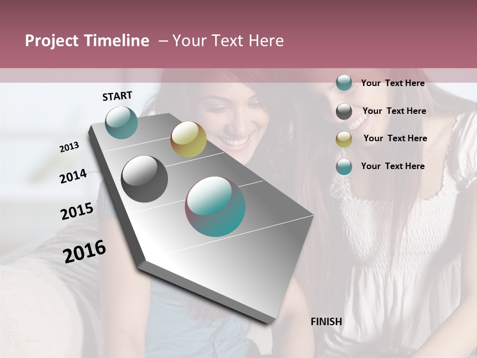 Netbook Business Technology PowerPoint Template