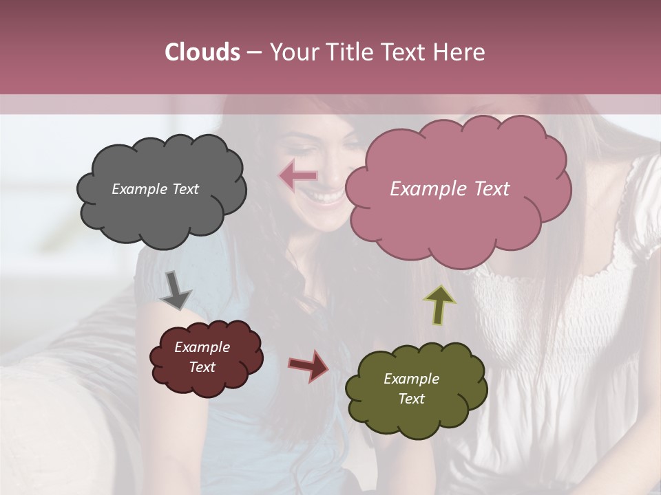 Netbook Business Technology PowerPoint Template