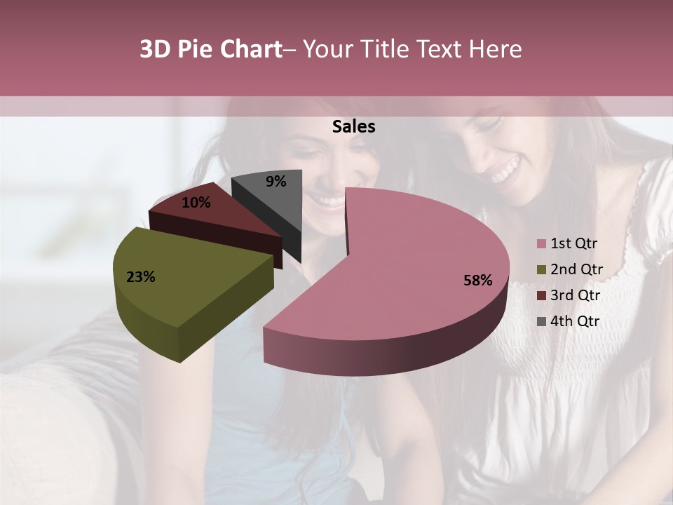 Netbook Business Technology PowerPoint Template