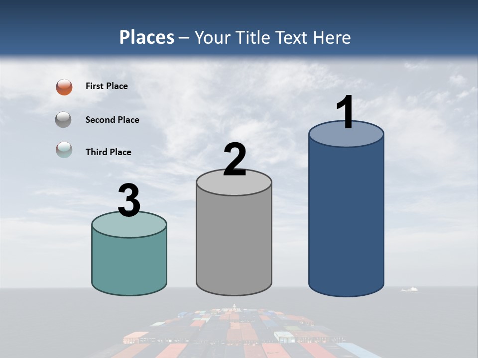 Trade Stack Freight PowerPoint Template