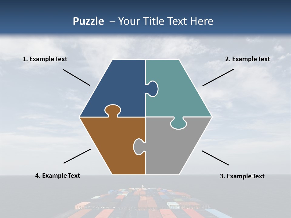 Trade Stack Freight PowerPoint Template