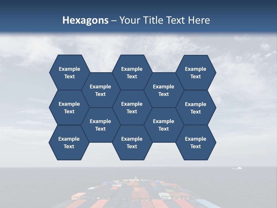 Trade Stack Freight PowerPoint Template