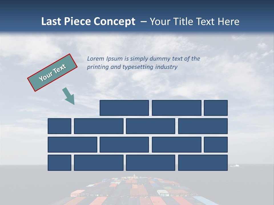 Trade Stack Freight PowerPoint Template