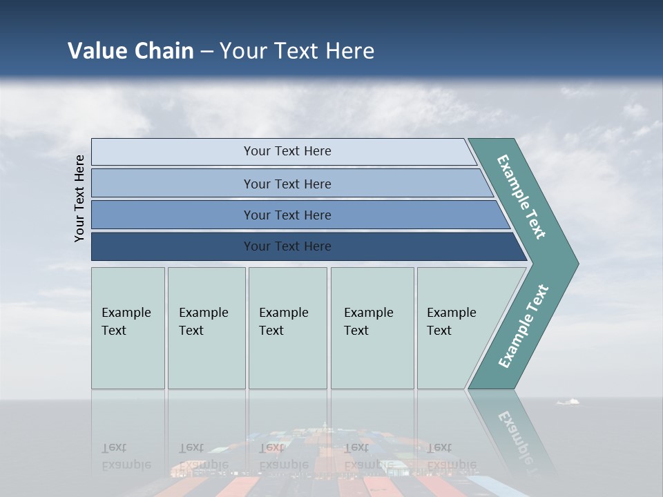 Trade Stack Freight PowerPoint Template